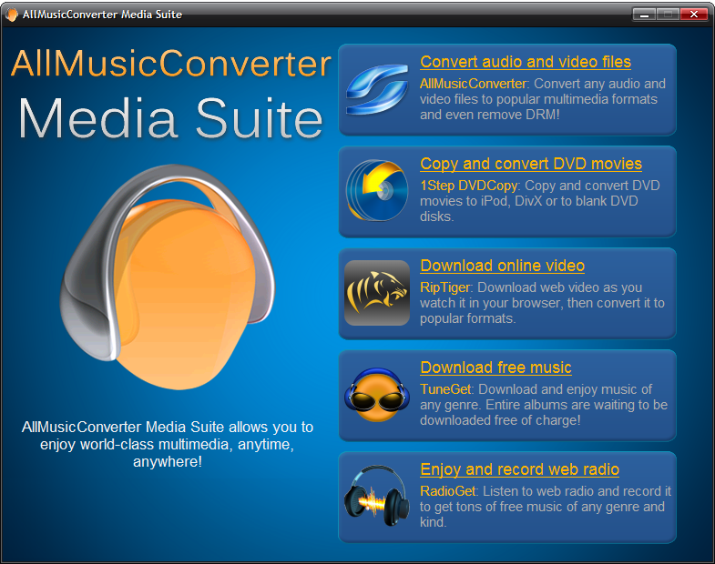 AllMusicConverter Media Suite